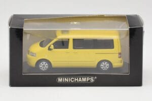 Volkswagen T5 Bus Yellow Minichamps 1:43 842902111 Diecast - image 4 of 4