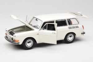 Volkswagen Type 3 1600 L Variant Police Minichamps 1:18 100051091 Diecast - image 2 of 8