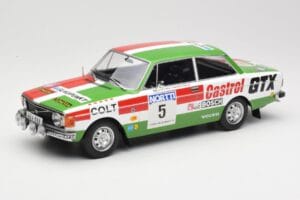 Volvo 142 #5 H. Mikkola / E. Rautanen Rally 1000 Lakes 1973 MCG 1:18 MCG18529R Diecast