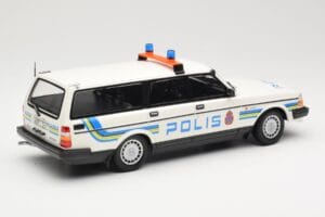 Volvo 240 GL Estate Polis Sweden Minichamps 1:18 155171480 Diecast - image 2 of 6
