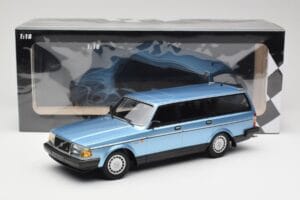 Volvo 240 GL Estate Blue Metallic Minichamps 1:18 155171414 Diecast - image 6 of 6