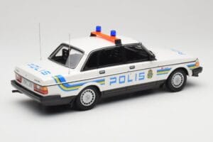 Volvo 240 GL Polis Sweden Minichamps 1:18 155171490 Diecast - image 2 of 6