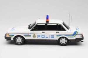 Volvo 240 GL Polis Sweden Minichamps 1:18 155171490 Diecast - image 3 of 6