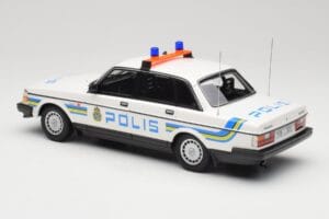 Volvo 240 GL Polis Sweden Minichamps 1:18 155171490 Diecast - image 5 of 6