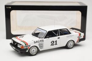 Volvo 240 Turbo #21 P. Stureson DTM Winner Wunstorf 1985 AUTOart 1:18 88592 Diecast - image 8 of 8