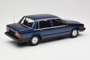 Volvo 740 GL Dark Blue Metallic Minichamps 1:18 155171701 Diecast - image 2 of 6