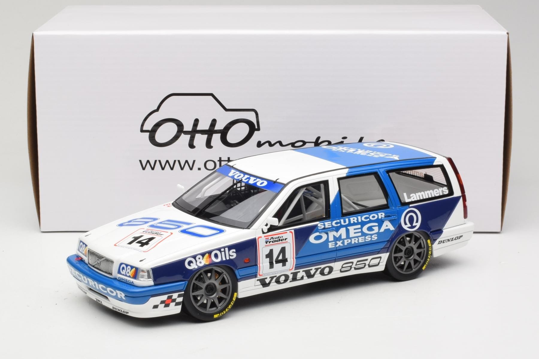 Volvo 850 Estate #14 J. Lammers Volvo 850 Racing BTCC 1994 Otto 1:18
