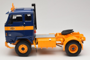 Volvo F88 Dark Blue Yellow MCG 1:18 MCG18140 Diecast - image 4 of 8
