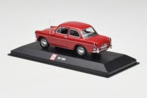 Volkswagen 1500 Ruby Red Minichamps 1:43 VW001 Diecast - image 3 of 4