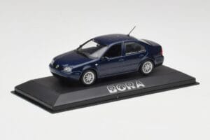 Volkswagen Bora Ocean Blue Minichamps 1:43 8198223B Diecast - image 2 of 4