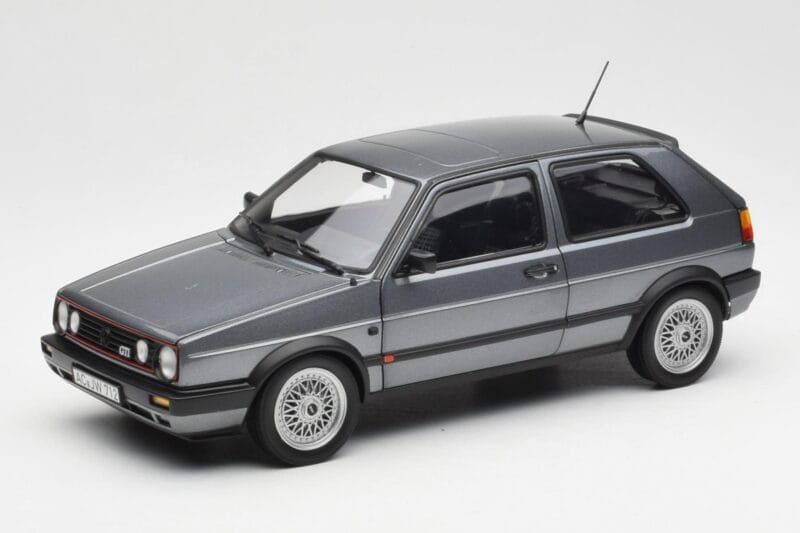 Volkswagen Golf Mk2 GTI Grey Metallic Norev 1:18 188442 Diecast