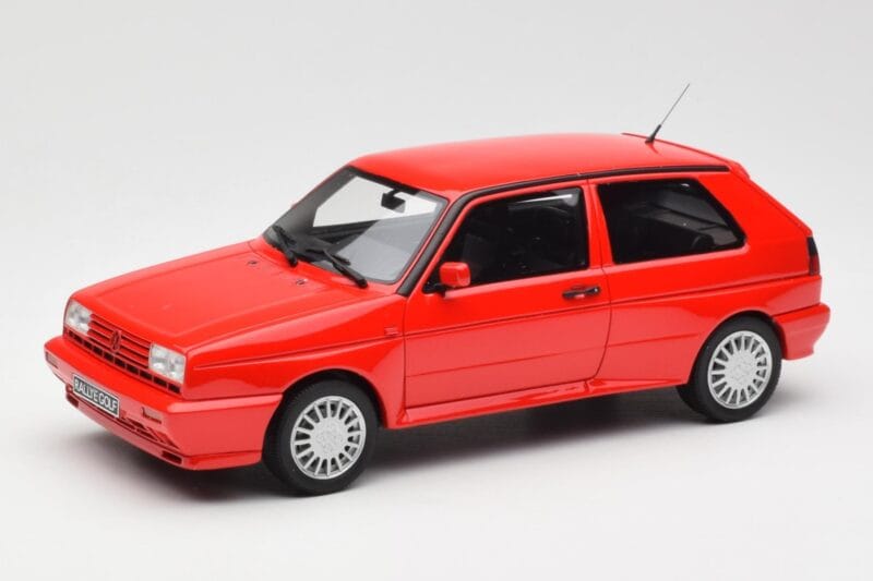 Volkswagen Golf Rallye G60 Mk2 Red Otto 1:18 OT541 Resin