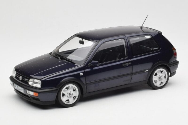 Volkswagen Golf Mk3 VR6 Blue Metallic Norev 1:18 188462 Diecast