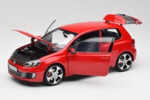 Volkswagen Golf Mk6 GTI Tornado Red Norev 1:18 5K3099302Y3D Diecast - image 2 of 8
