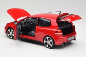Volkswagen Golf Mk6 GTI Tornado Red Norev 1:18 5K3099302Y3D Diecast - image 5 of 8