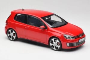 Volkswagen Golf Mk6 GTI Tornado Red Norev 1:18 5K3099302Y3D Diecast - image 6 of 8