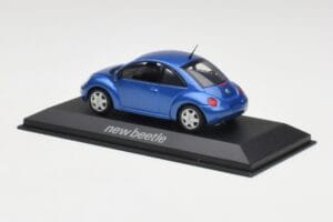 Volkswagen New Beetle Satellite Blue Minichamps 1:43 430058004 Diecast - image 3 of 4