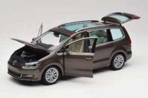 Volkswagen Sharan 7N Oak Brown Metallic Minichamps 1:18 110051001 Diecast - image 2 of 8