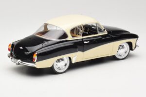 Wartburg 311 Coupe Black & Beige Revell 1:18 08419 Diecast - image 3 of 8