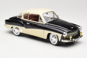 Wartburg 311 Coupe Black & Beige Revell 1:18 08419 Diecast - image 6 of 8