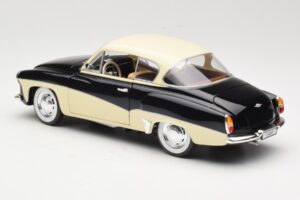 Wartburg 311 Coupe Black & Beige Revell 1:18 08419 Diecast - image 7 of 8