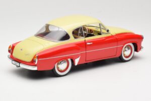 Wartburg 311 Coupe Red & Beige Revell 1:18 08418 Diecast - image 3 of 8