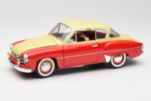 Wartburg 311 Coupe Red & Beige Revell 1:18 08418 Diecast