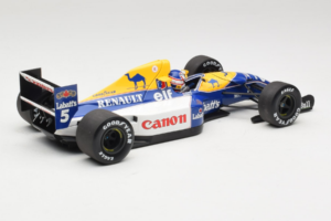 Williams FW14B Renault #5 N. Mansell Canon Williams Team F1 World Champion 1992 Minichamps 1:18 186920005 Diecast - image 3 of 9