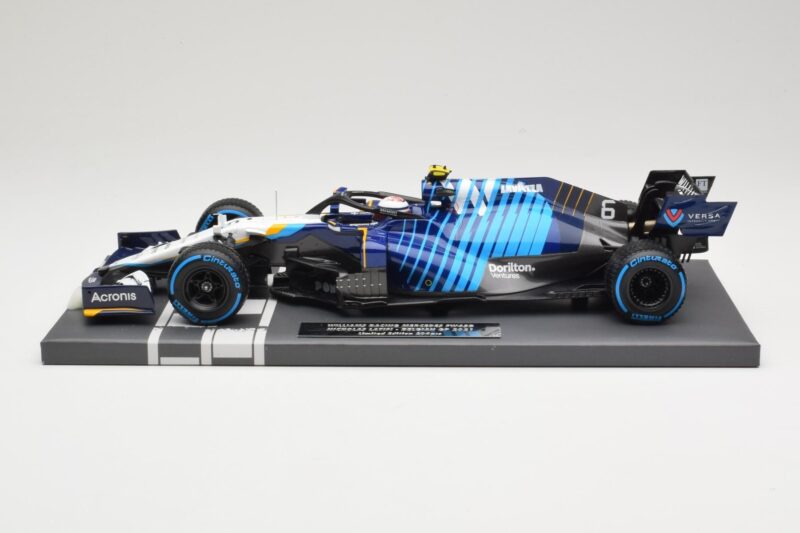 Williams Racing Mercedes FW43B #6 N. Latifi Belgian GP 2021 Minichamps 1:18 117211306 Diecast