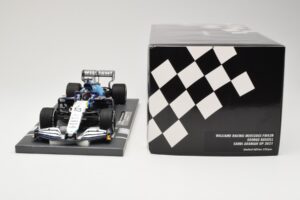 Williams Racing Mercedes FW43B #63 G. Russell Saudi Arabian GP 2021 Minichamps 1:18 117212263 Diecast - image 6 of 6