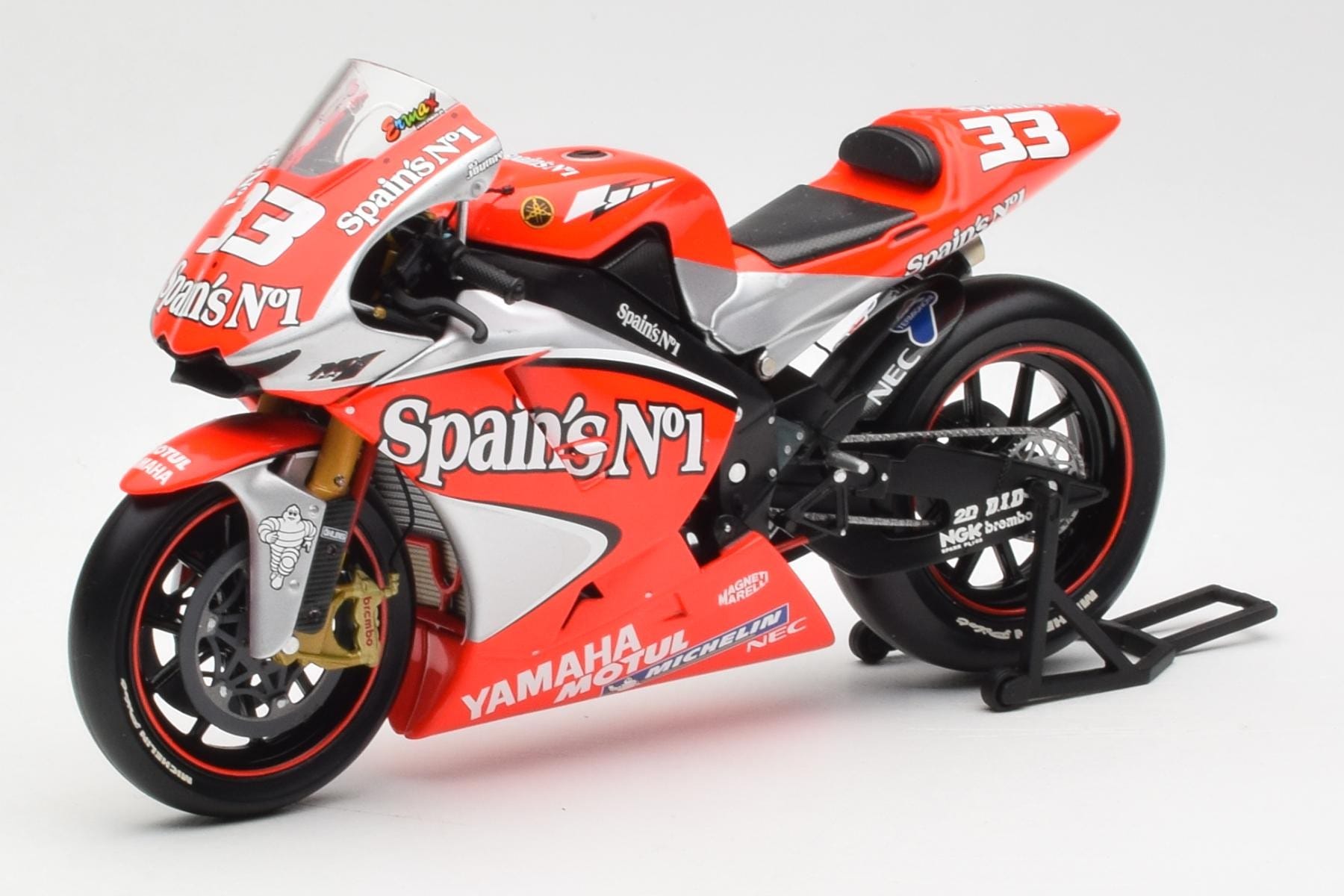 Minichamps Yamaha YZR-M1 Checa MotoGP 1:12 Model
