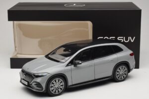 Mercedes EQS SUV X296 Manufaktur Alpine Grey NZG 1:18 B66960591 Diecast - image 8 of 8