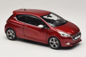 Peugeot 208 GTI Rubis Red Norev 1:18 184700 Diecast - image 6 of 8