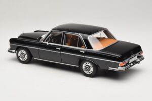 Mercedes 280 SE W108 Black Norev 1:18 183360 Diecast - image 7 of 8