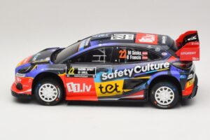 Ford Puma Rally1 #22 M. Sesks / R. Francis Rally Sweden 2025 IXO 1:18 18RMC240 Diecast - image 3 of 6