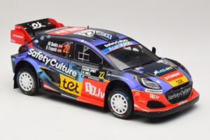 Ford Puma Rally1 #22 M. Sesks / R. Francis Rally Sweden 2025 IXO 1:18 18RMC240 Diecast - image 4 of 6