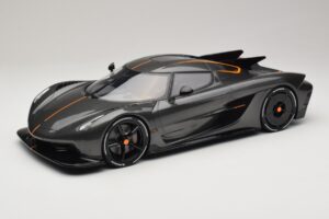Koenigsegg Jesko Absolut 0-400-0 km/h Record Graphite Grey GT Spirit 1:12 GT575 Resin