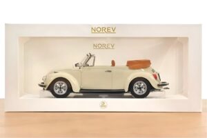 Volkswagen 1303 Cabriolet Cream White Norev 1:18 188535 Diecast - image 2 of 2