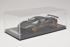 Ferrari 458 LB Works Matt Black BBA 1:18 REMC037 Resin - image 6 of 7