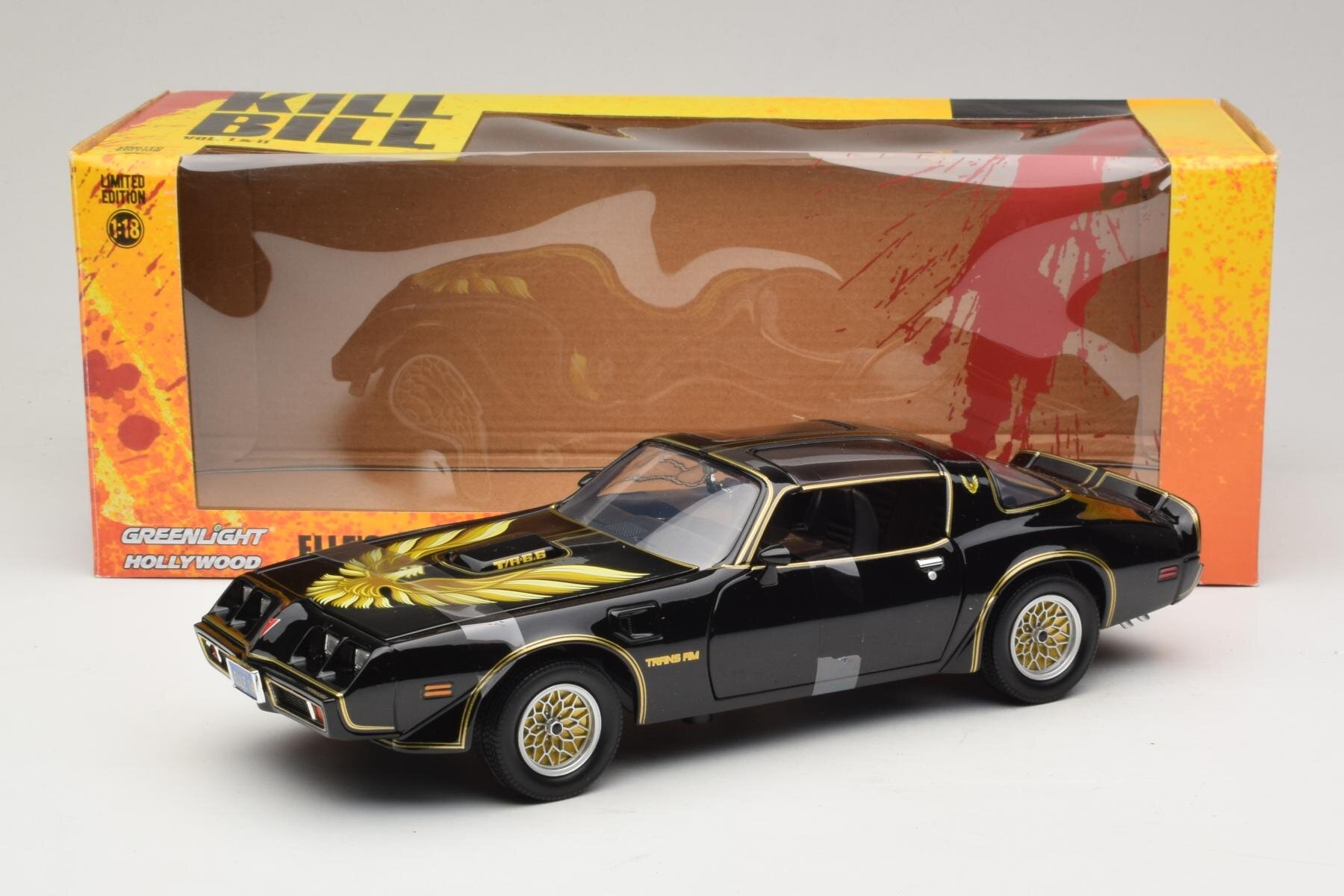 A*n様 グリーンライト １/18 Kill Bill Firebird トラン GreenLight Firebird Trans Am 1:18 Kill Bill Diecast
