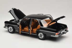 Mercedes 280 SE W108 Black Norev 1:18 183360 Diecast - image 5 of 8