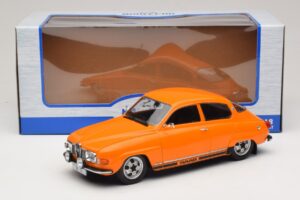 Saab 96 V4 Orange MCG 1:18 MCG18654 Diecast - image 6 of 6
