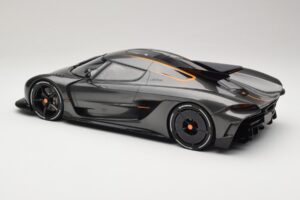 Koenigsegg Jesko Absolut 0-400-0 km/h Record Graphite Grey GT Spirit 1:12 GT575 Resin - image 5 of 6