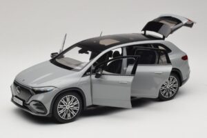 Mercedes EQS SUV X296 Manufaktur Alpine Grey NZG 1:18 B66960591 Diecast - image 2 of 8
