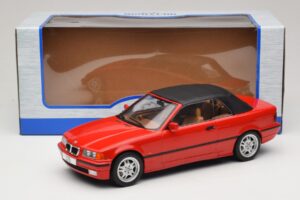 BMW 3 Series E36 Convertible Red MCG 1:18 MCG18317 Diecast - image 7 of 7