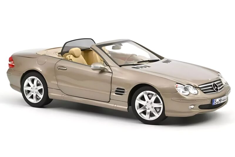 Mercedes SL500 R230 Travertine Beige Norev 1:18 183843 Diecast