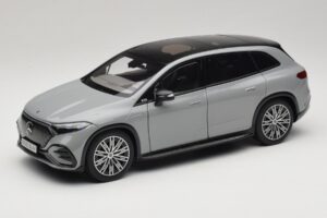 Mercedes EQS SUV X296 Manufaktur Alpine Grey NZG 1:18 B66960591 Diecast