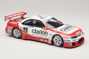 Nissan Skyline GT-R R33 LM GT1 #23 K. Hoshino / M. Hasemi / T. Suzuki Clarion Team NISMO 24 Hours of Le Mans 1996 Otto 1:18 O - image 4 of 6