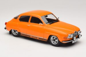 Saab 96 V4 Orange MCG 1:18 MCG18654 Diecast - image 4 of 6