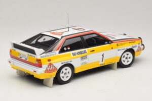 Audi Quattro #1 W. Rohrl / C. Geistdorfer Rally Monte Carlo Winner 1984 Minichamps 1:18 A5-5894 Diecast - image 2 of 6